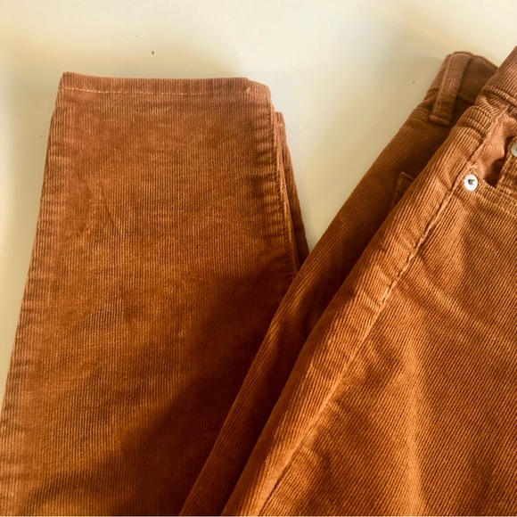 Corduroy Gap Denim Camel Leggings ✨NWOT✨ Ladies Size 8/29 Petite - Picture 5 of 7